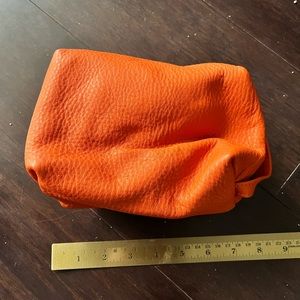 Genuine Leather Cosmetics Makeup Bag Case Pouch Travel Electronics Storage New